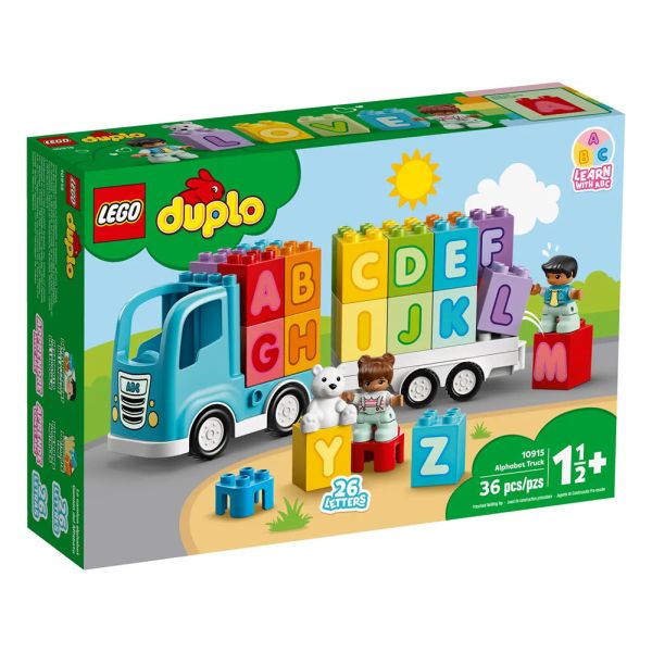 【LEGO樂高】Duplo 得寶系列 10915 字母卡車 