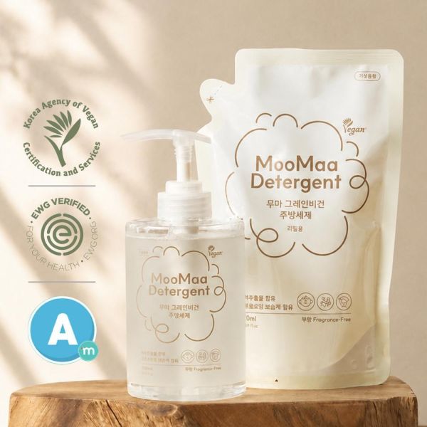 【MooMaa】正韓植萃純素 碗盤奶瓶清潔劑 