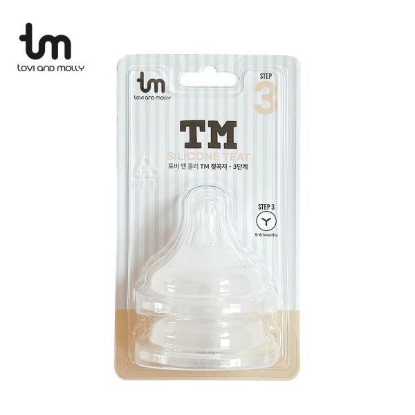 【tovi and molly】寬口瓶360°全方位防脹氣奶嘴 (多階段可選) 