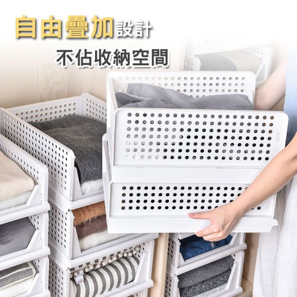 日系摺疊收納抽屜櫃2.0  
