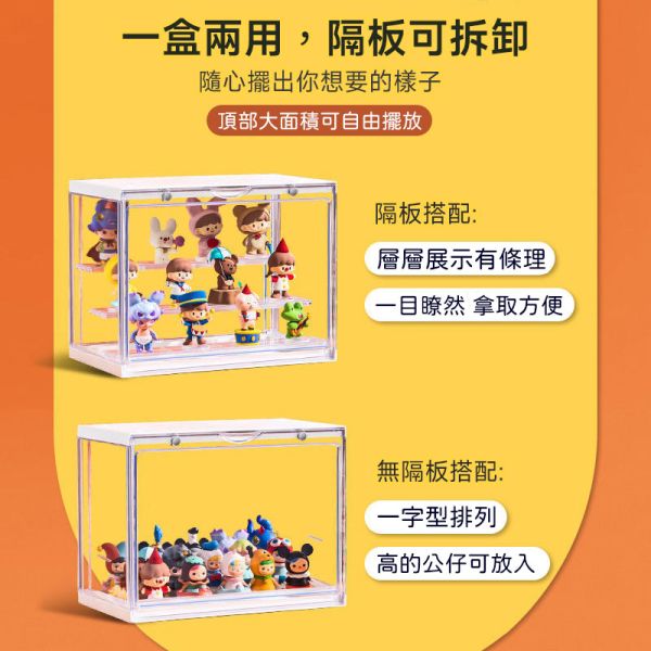 三層模型盒 公仔盒、透明展示盒、收藏盒、多層展示盒
