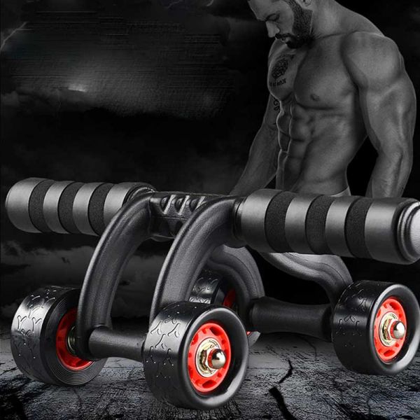 四輪健身滾輪健腹器 