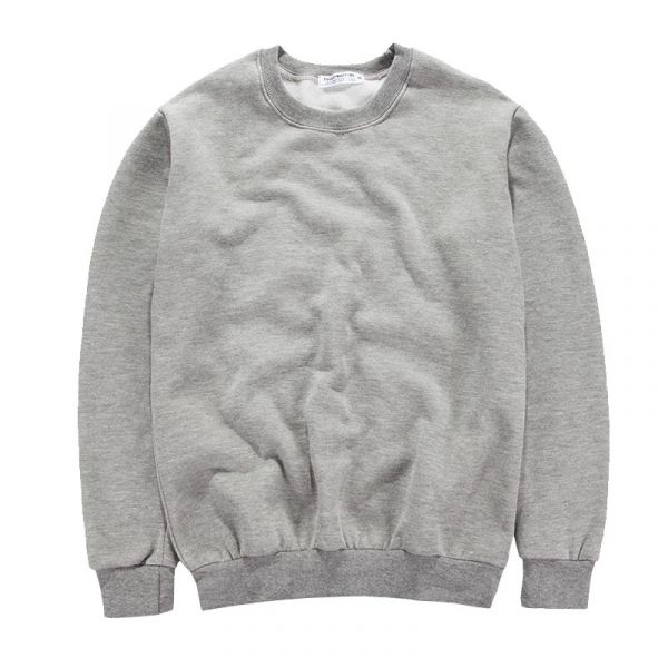 灰色刷絨大學T MIT台灣製造 大學t,情侶款,台灣製造,16色,長袖上衣,高磅數,男生上衣,上衣,衣服