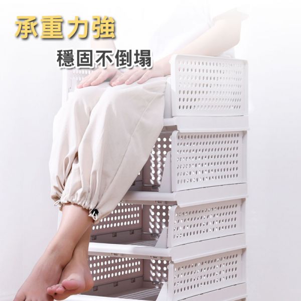 日系摺疊收納抽屜櫃2.0  