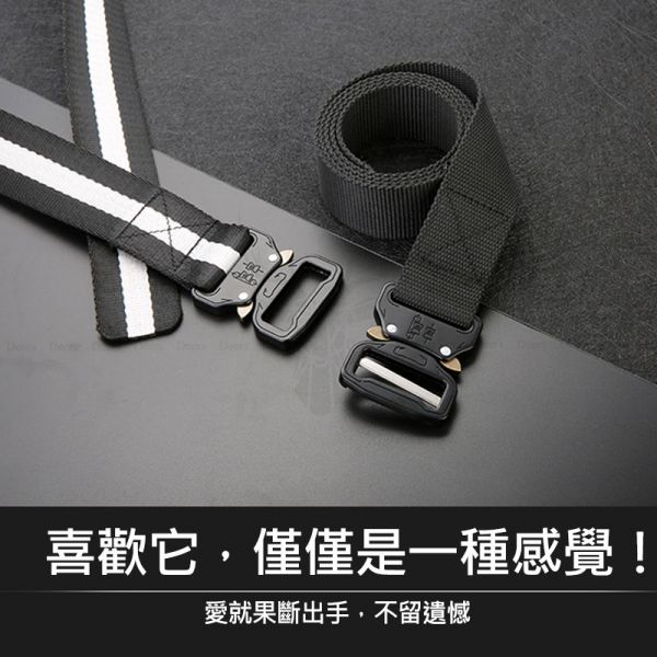 合金扣頭 耐用S腰帶 