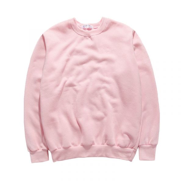 粉紅色刷絨大學T MIT台灣製造 大學t,情侶款,台灣製造,16色,長袖上衣,高磅數,男生上衣,上衣,衣服