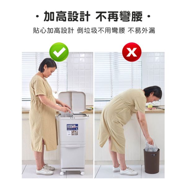 分層垃圾桶 雙層垃圾桶、分類垃圾桶、多功能垃圾桶、垃圾桶