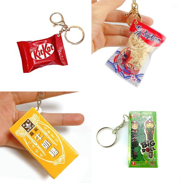 零食鑰匙圈 你才奇怪,牛奶糖吊飾,泰國海苔,kitkat,,巧克力鑰匙圈,仿真零食,娃娃機批發,學生禮物