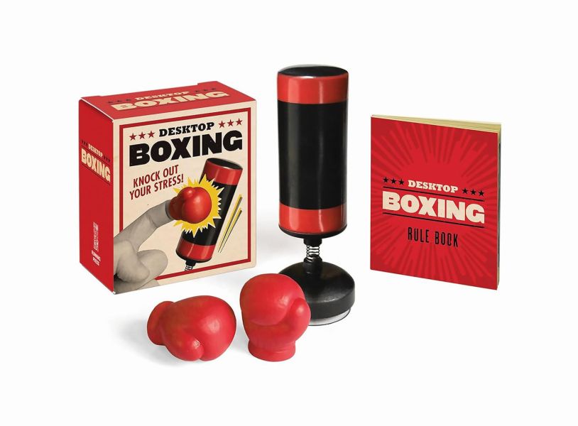桌上拳擊組 你才奇怪,桌上拳擊組,迷你拳擊,美國進口,Desktop Boxing:Knock Out Your Stress!,交換禮物.生日禮物.小廢物