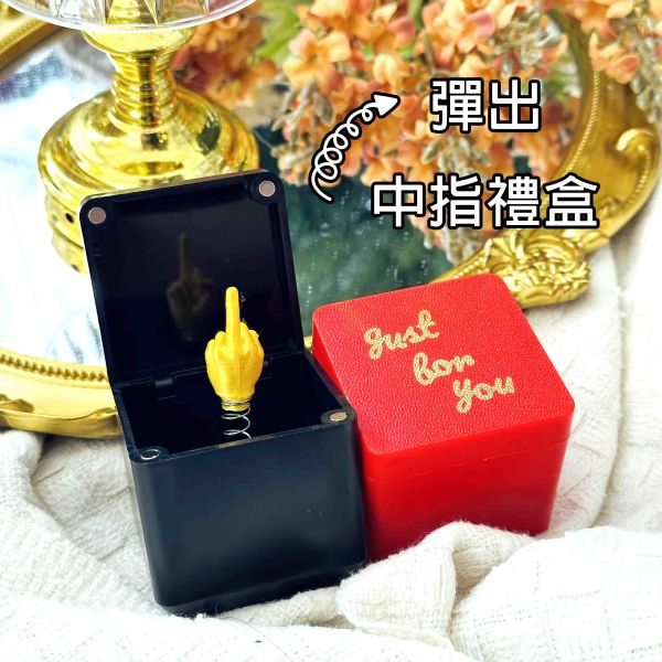 中指禮盒 你才奇怪,中指禮盒,假求婚,聖誕禮物,整人禮物,交換禮物,地獄禮物,小廢物