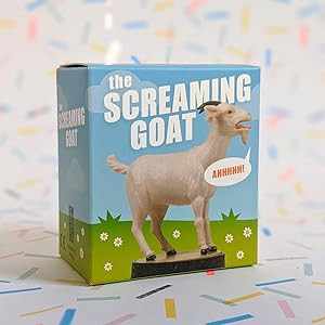 尖叫山羊 你才奇怪,尖叫山羊,美國玩具,桌上療癒小物,The Screaming Goat,交換禮物,小廢物,