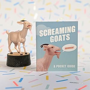 尖叫山羊 你才奇怪,尖叫山羊,美國玩具,桌上療癒小物,The Screaming Goat,交換禮物,小廢物,