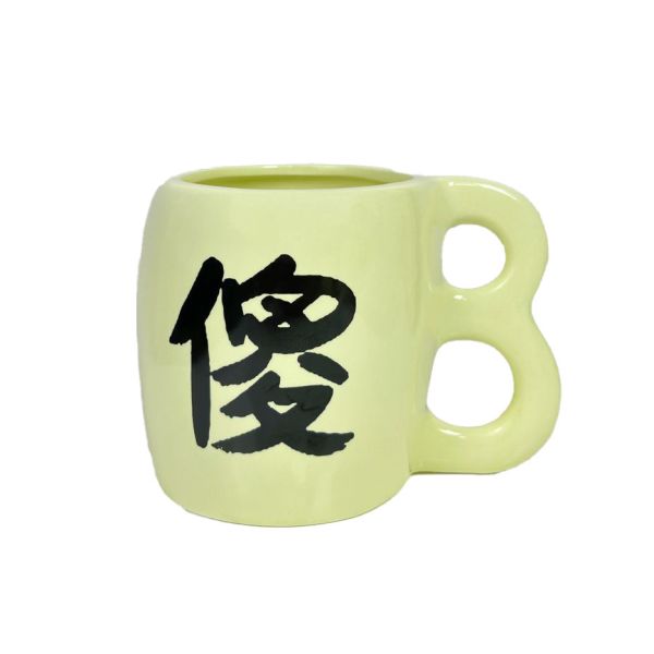 傻B杯 你才奇怪,現貨,傻b馬克杯,苦逼杯,傻逼杯,整人,陶瓷杯,造型杯,交換禮物,地獄禮物,愚人節,生日禮物