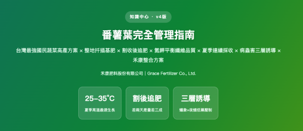 番薯葉完全管理指南 番薯葉完全管理指南