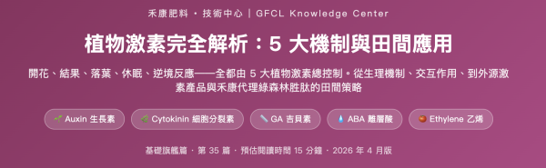 植物激素完全解析：5 大機制與田間應用 植物激素完全解析：5 大機制與田間應用
