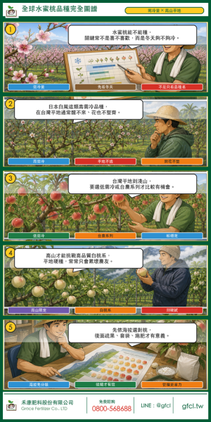 全球水蜜桃品種完全圖譜 ×台灣氣候適應性深度解析 全球水蜜桃品種完全圖譜