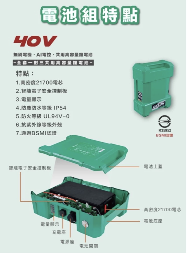 力山 補助一半 40V無刷充電式吹葉機吹風機 力山 40V無刷充電式吹葉機 LB3601R 吹風機
