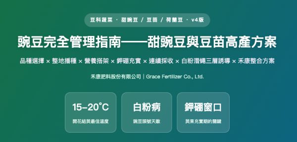 豌豆完全管理指南 