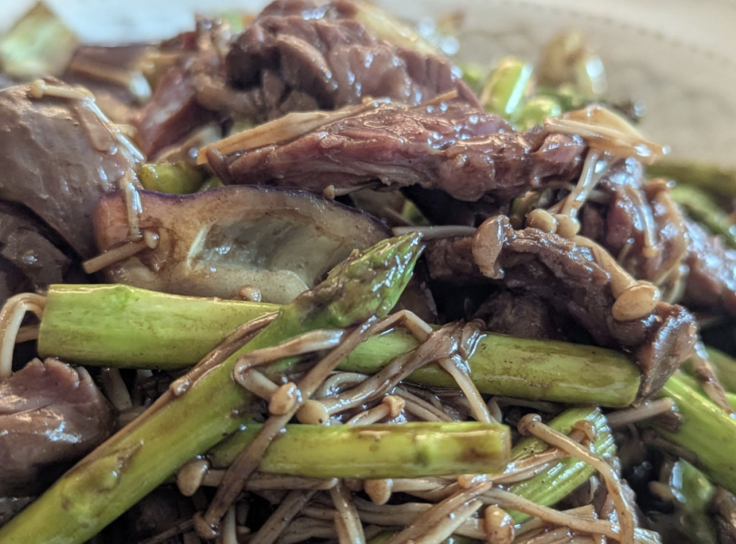 黑醋炒大扇﻿ 黑醋炒大扇﻿