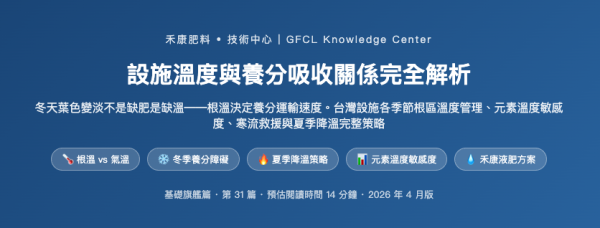 設施溫度與養分吸收關係完全解析 設施溫度與養分吸收關係完全解析