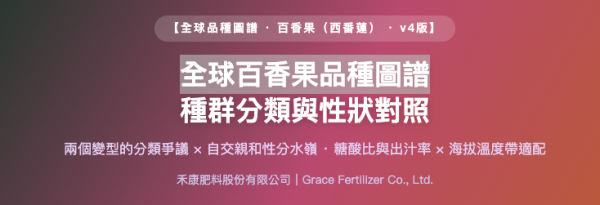 全球百香果品種圖譜 全球百香果品種圖譜