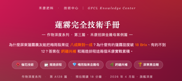 蓮霧完全技術手冊 蓮霧完全技術手冊