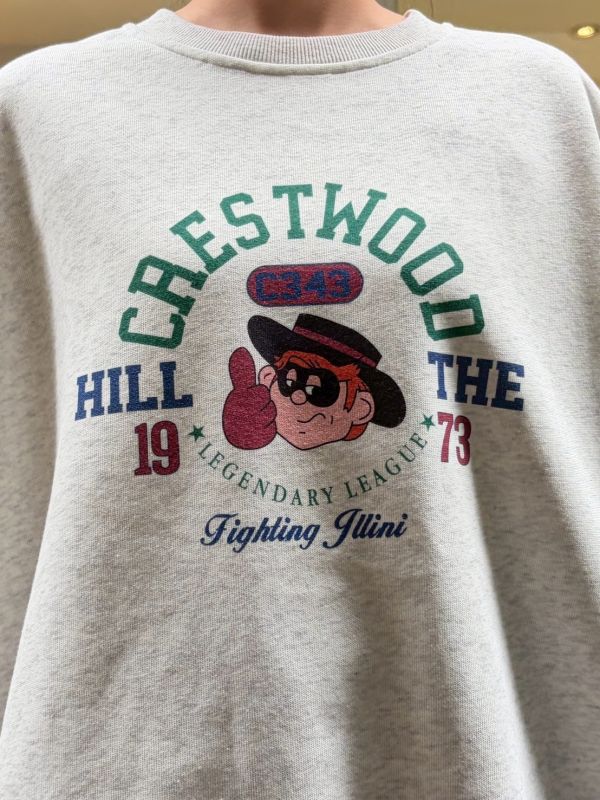 漢堡神偷圓領大學Tee 