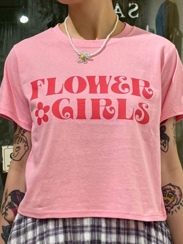 Flower girls 短版tee 