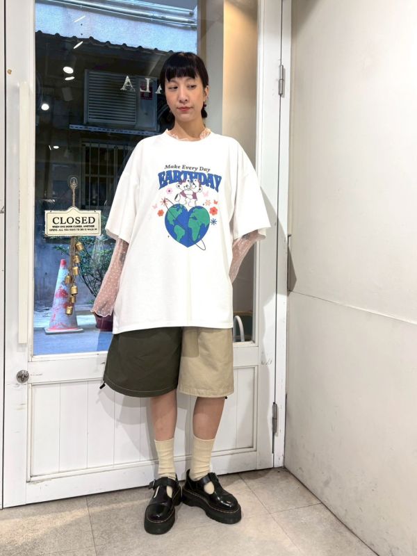 Earth day 熊熊地球愛tee 