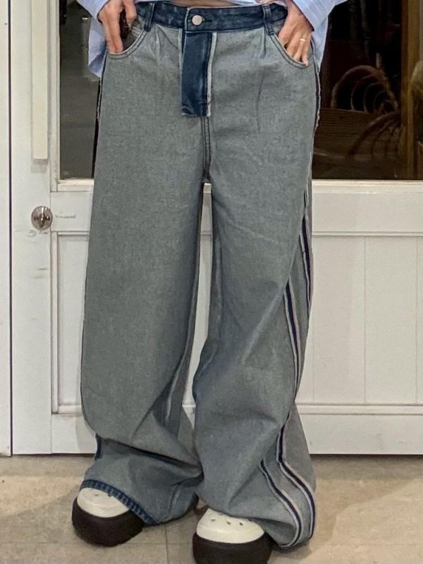 裡外顛倒牛仔褲 