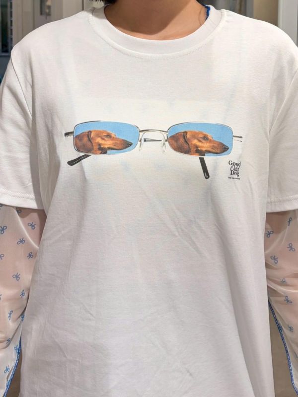 眼鏡小狗Tee 