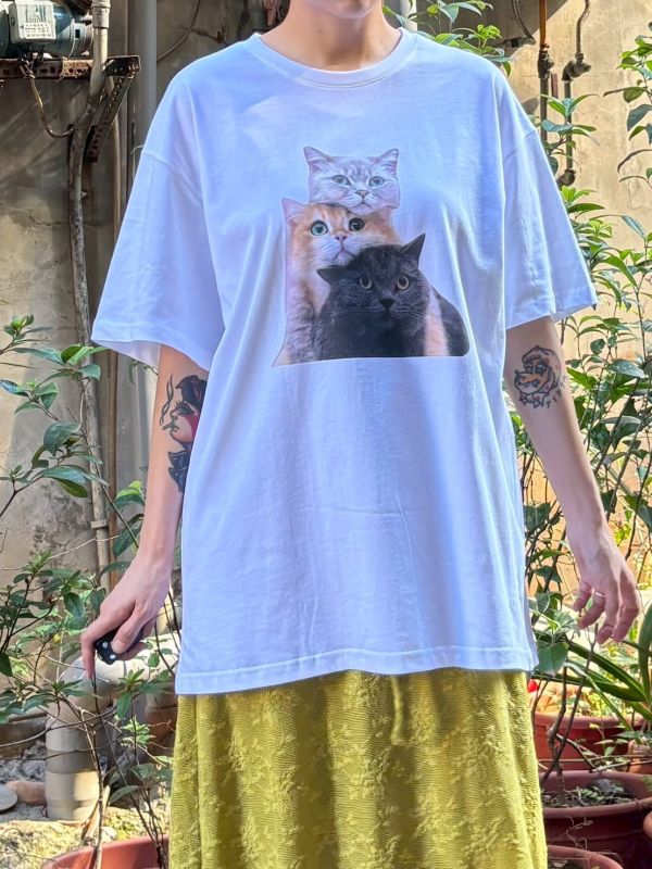 三隻貓 tee 
