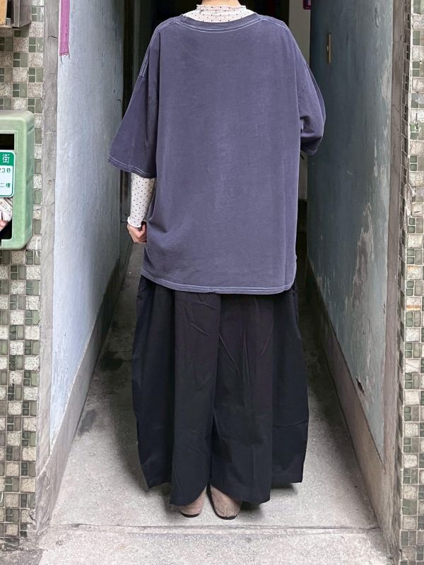 立體大花花澎澎氣球寬褲 