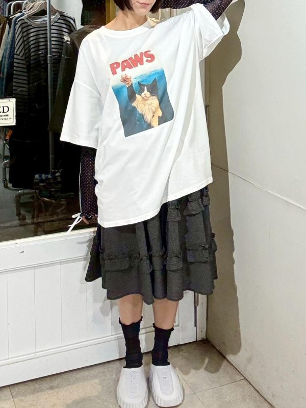 PAWS貓掌tee 