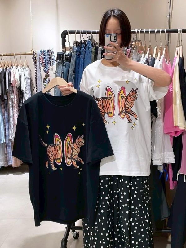 虎斑貓tee 