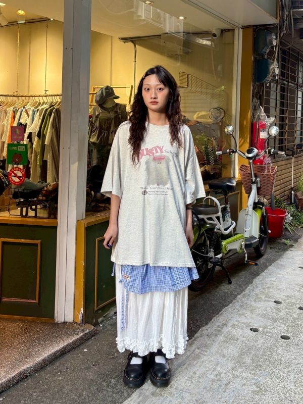 dusty salon 寬Tee 