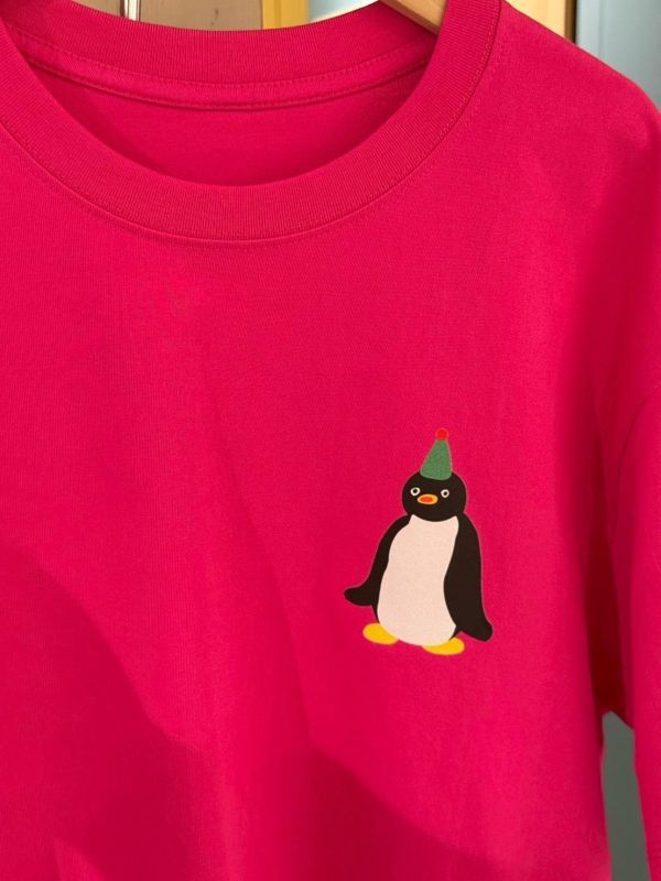 Pingu 印花tee 