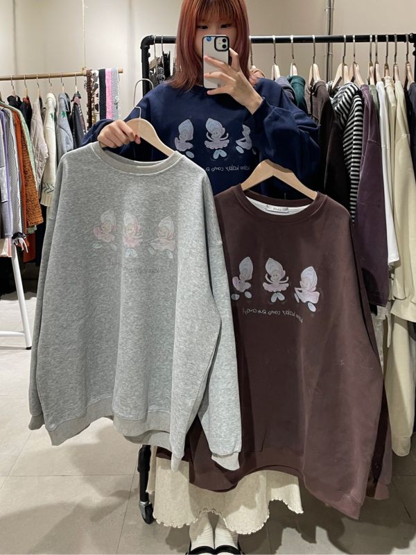 牡蠣寶寶長袖大學Tee 