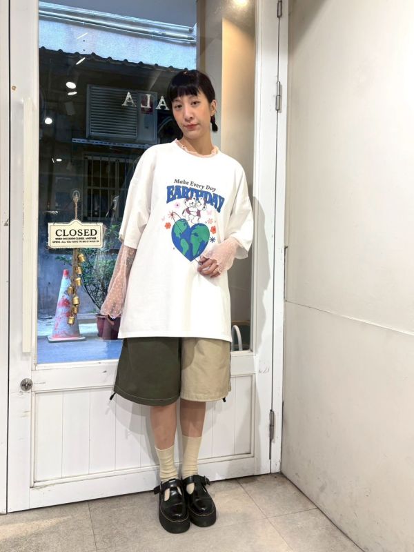 Earth day 熊熊地球愛tee 