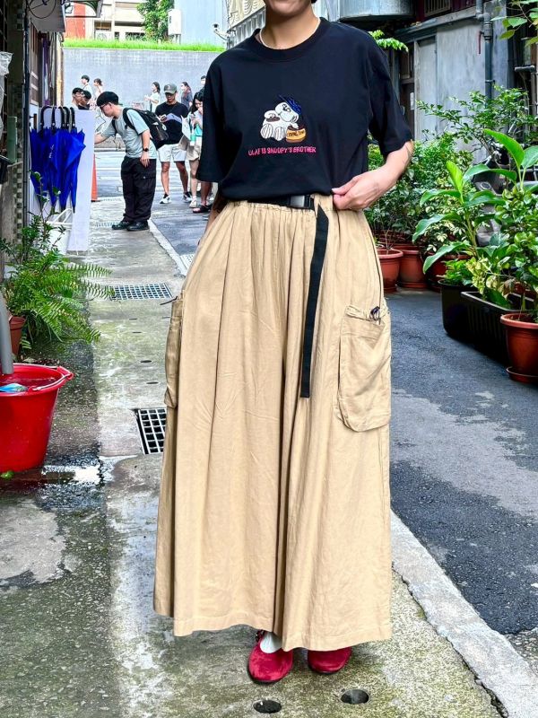奧拉夫刺繡tee 