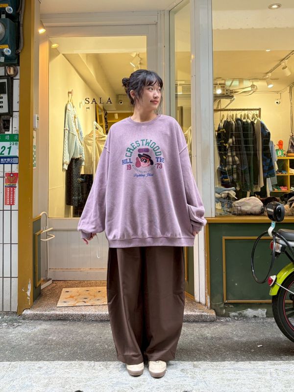 漢堡神偷圓領大學Tee 