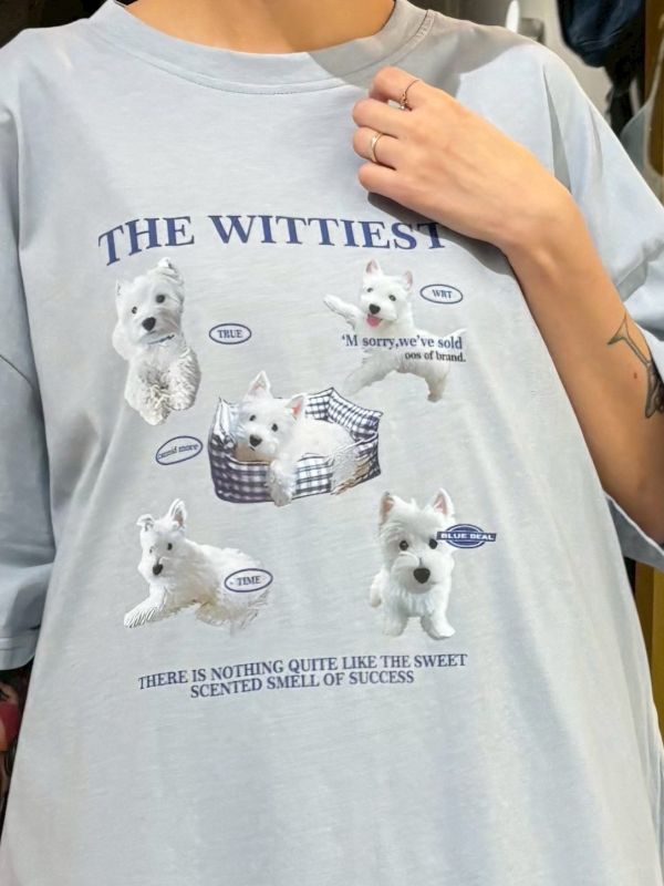 The wittiest 西莎狗狗tee 