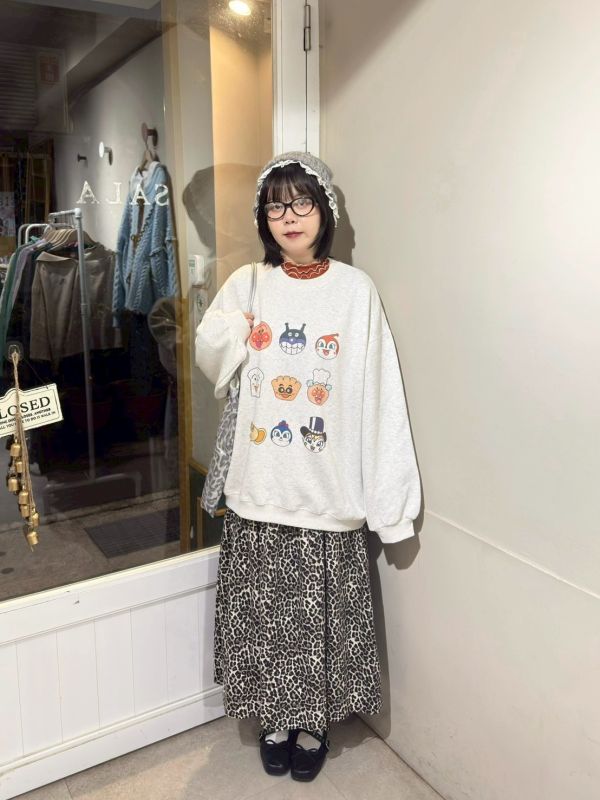 麵包超人長袖大學tee 