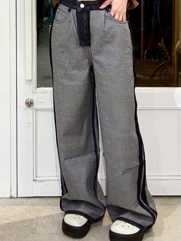 裡外顛倒牛仔褲 