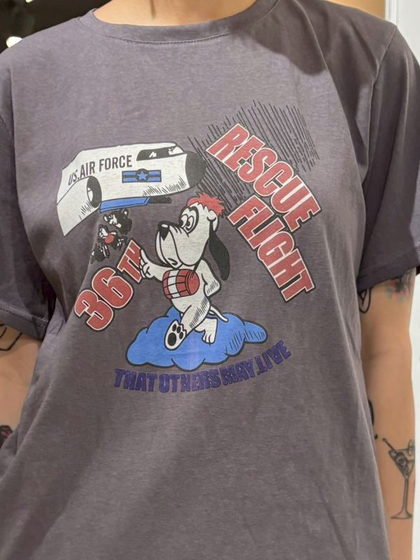 Rescue flight 空軍一號狗狗tee 