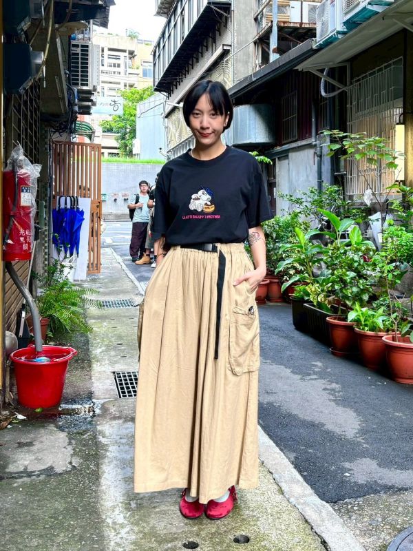 奧拉夫刺繡tee 