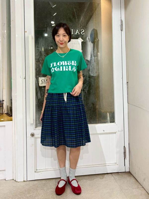 Flower girls 短版tee 