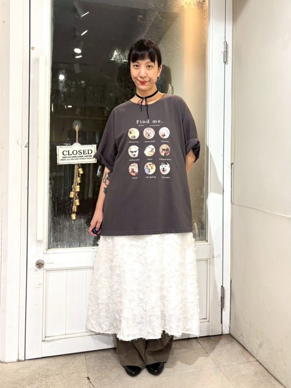 狗狗頭九宮格tee 