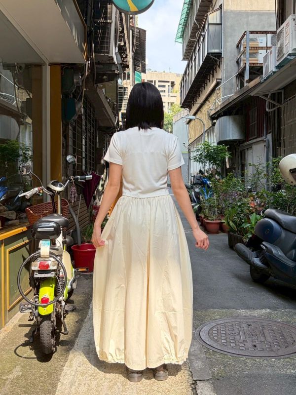 銀色小愛心彈性上衣 