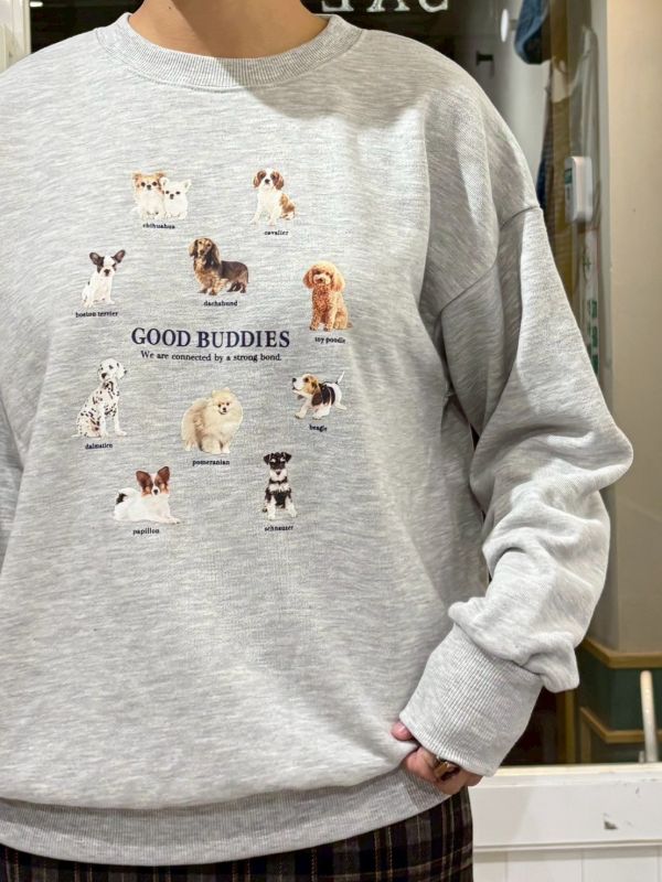 狗狗圖鑑大學tee 